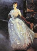 Albert Besnard Portrait of Madame Roger Jourdain oil